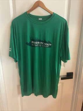 Sport-Tek - Green Crewneck Fitness Tee - Men’s Size X-Large